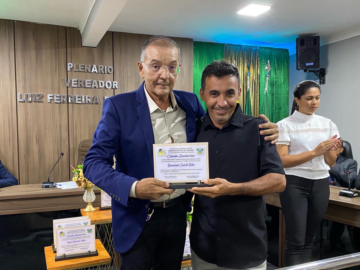 Títulos Honorários de Cidadão Jandairense