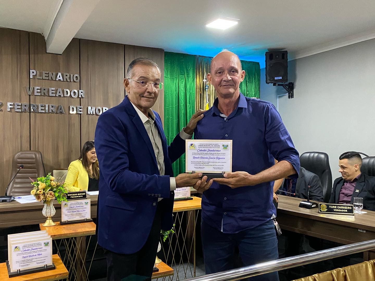 Títulos Honorários de Cidadão Jandairense